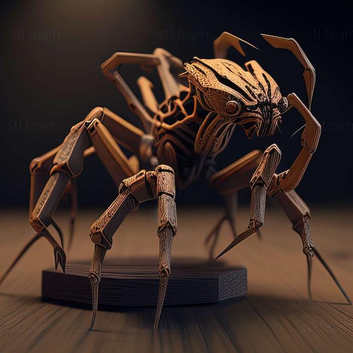 3D model Ixodes dawesi (STL)